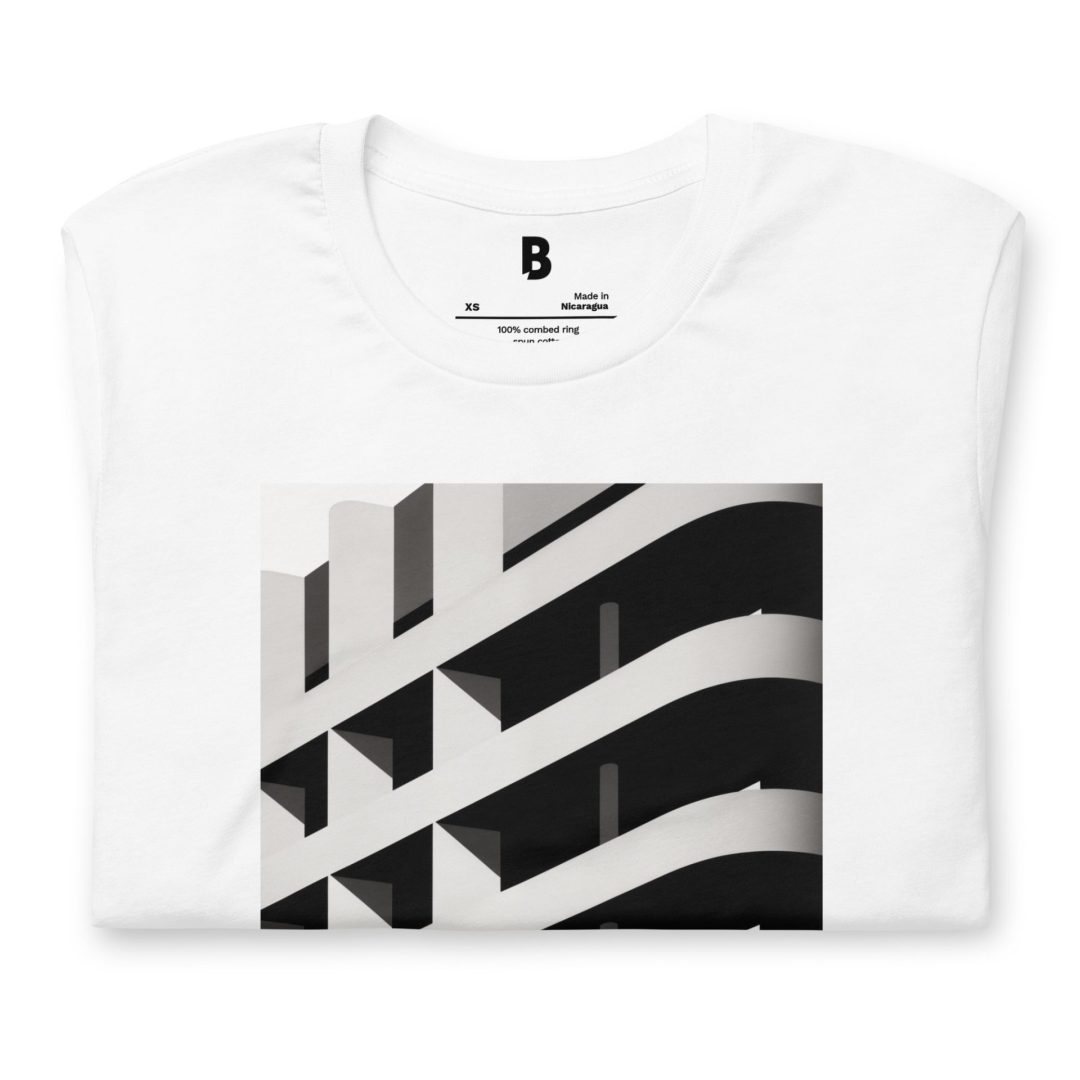 unisex staple t shirt white front 658b408057540