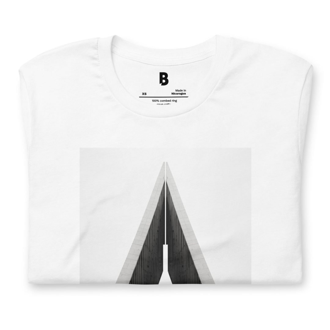 unisex staple t shirt white front 658b46c8cb669