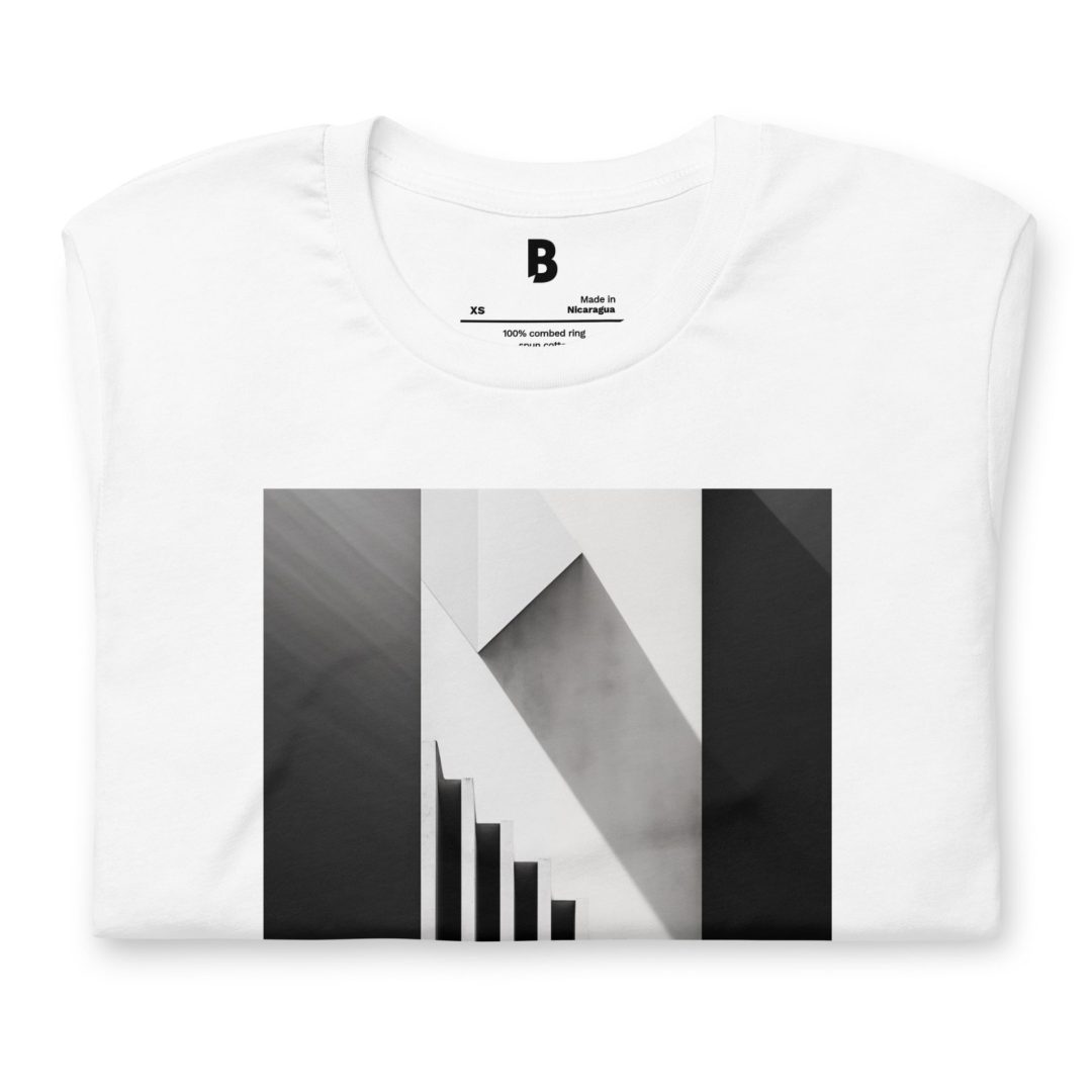 unisex staple t shirt white front 658b3b7ae8e65