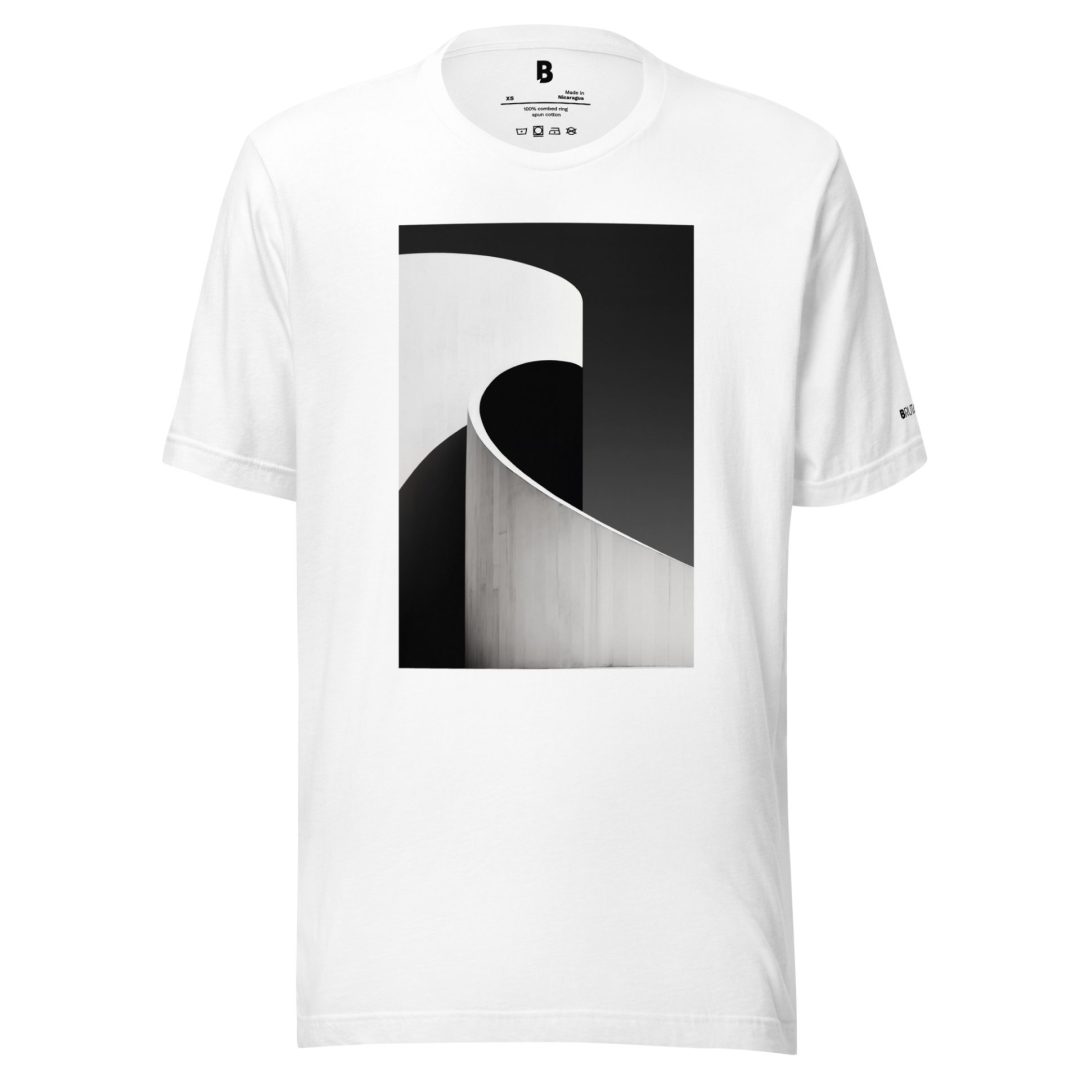 unisex staple t shirt white front 658b3c0ca9edb