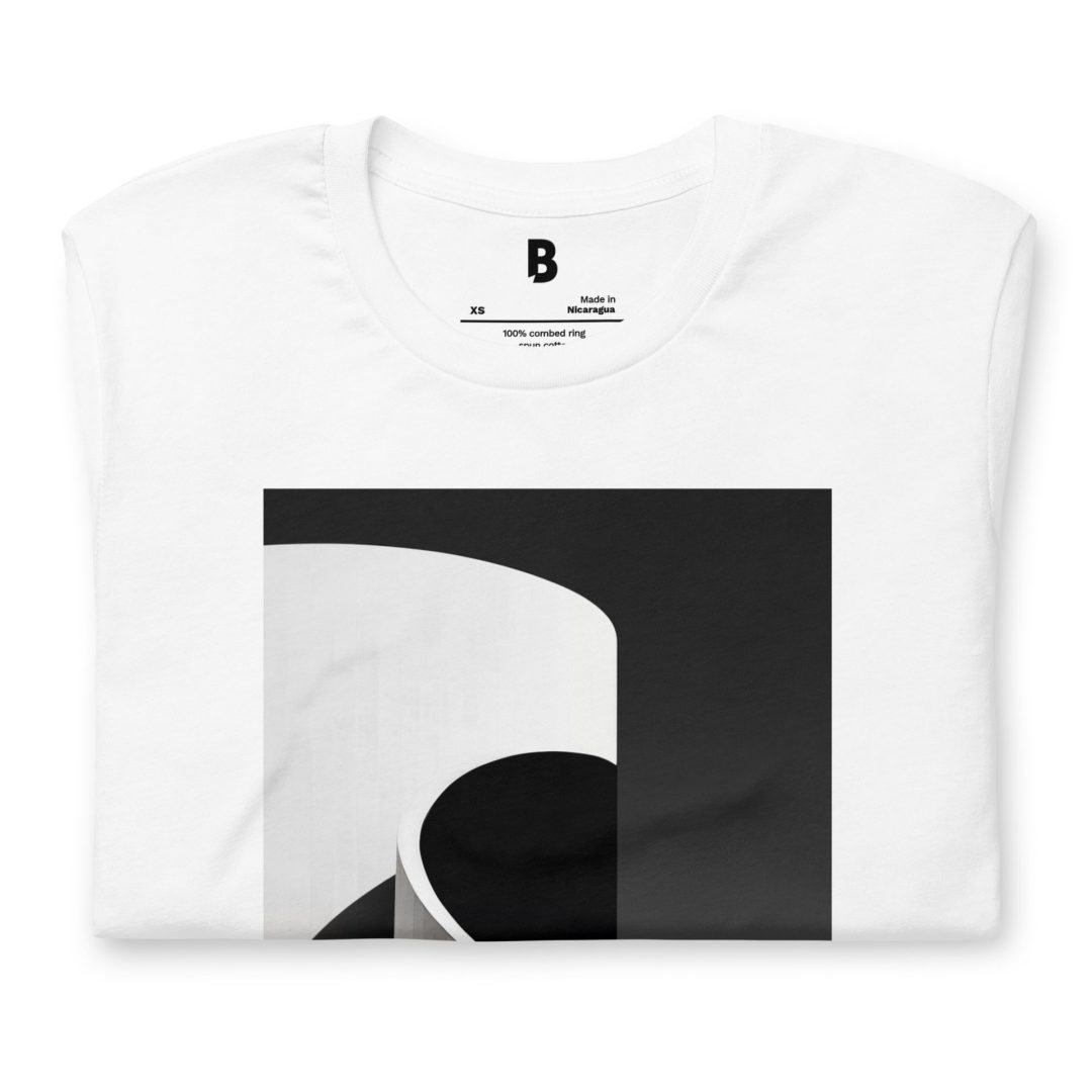 unisex staple t shirt white front 658b3c0cb2243