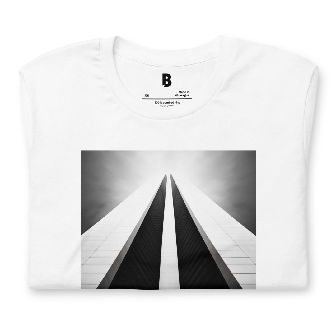 unisex staple t shirt white front 658b3d35a4c74