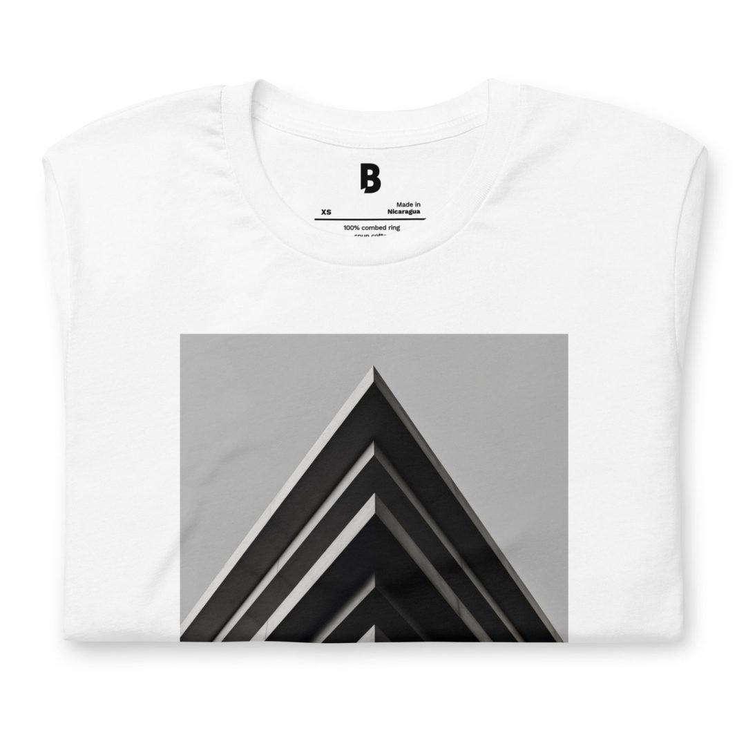 unisex staple t shirt white front 658b3f1858898