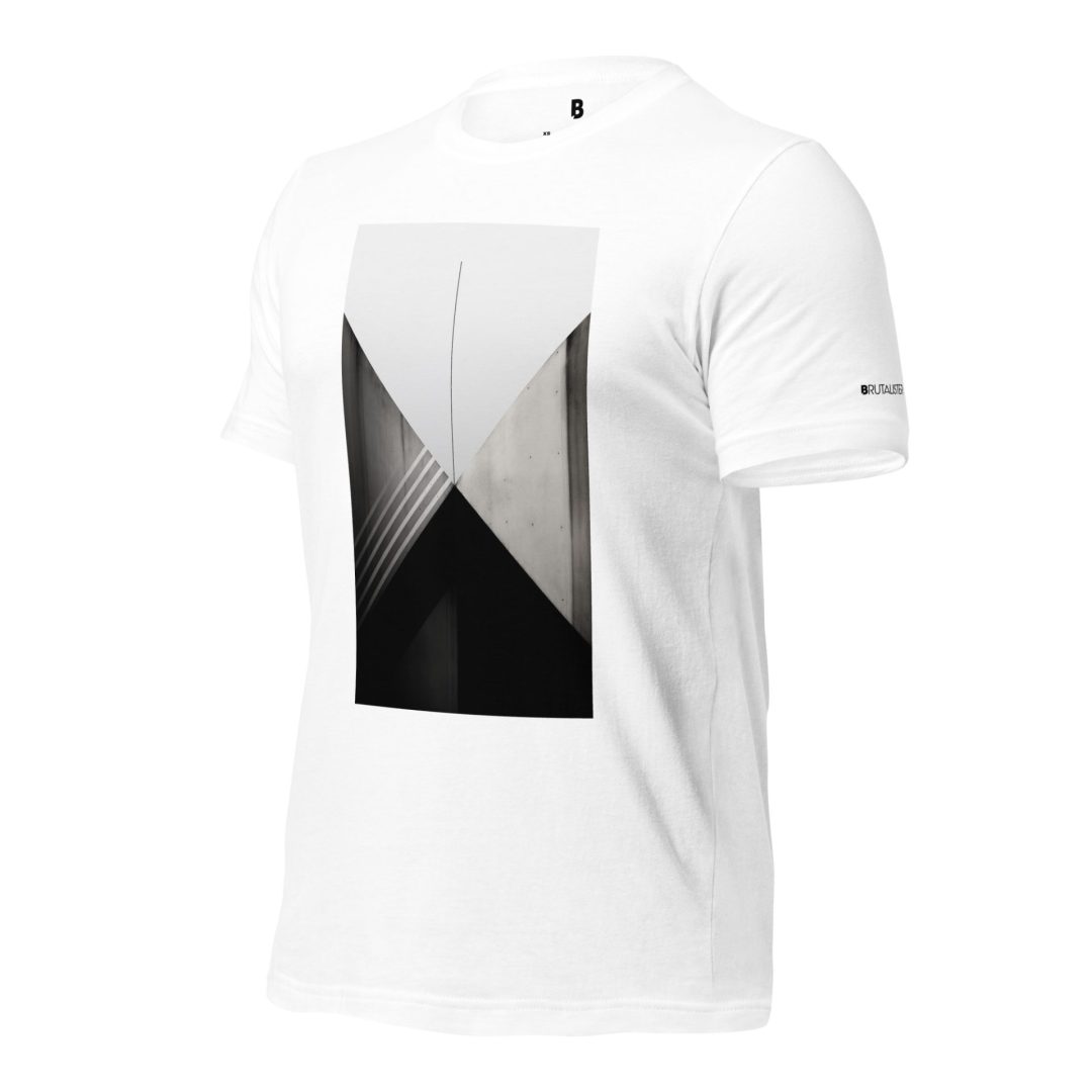 unisex staple t shirt white left front 658b38a181b5b