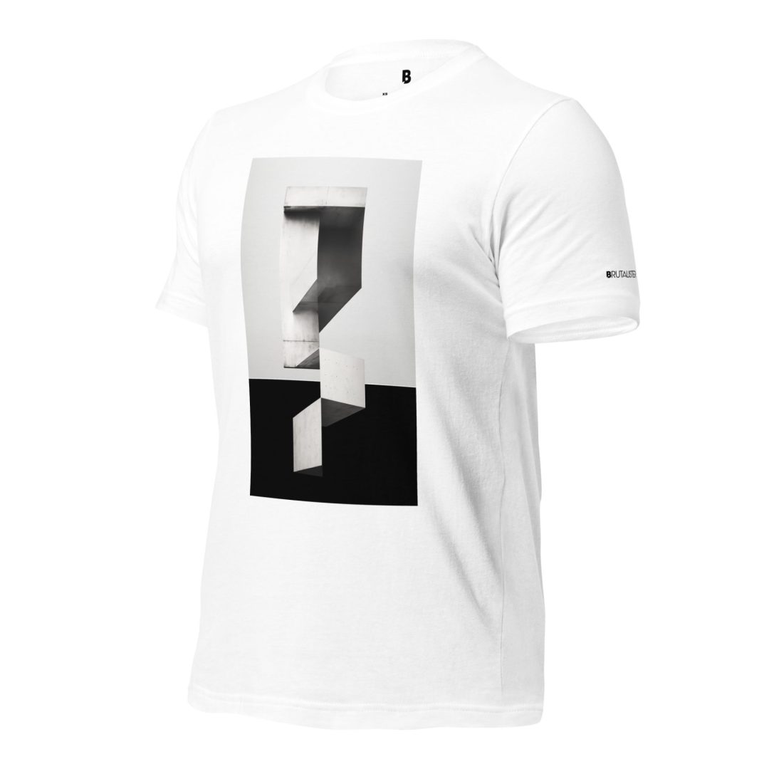 unisex staple t shirt white left front 658b446d5c46c