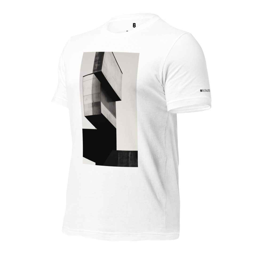 unisex staple t shirt white left front 658b4654702e2